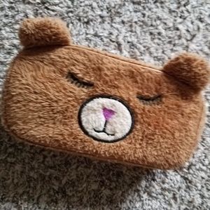 Betsey johnson bear cosmetic case